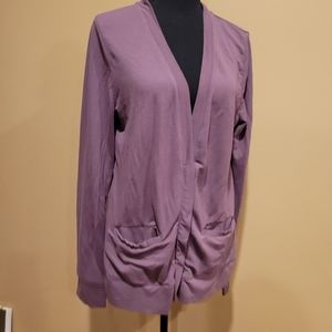 Merona zip up Cardigan size Medium